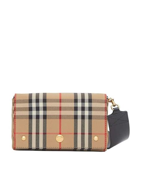 burberry hackberry vintage check crossbody bag|Burberry Leather & Vintage Check Note Crossbody .